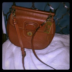 COACH!!!lLeather small hand bag